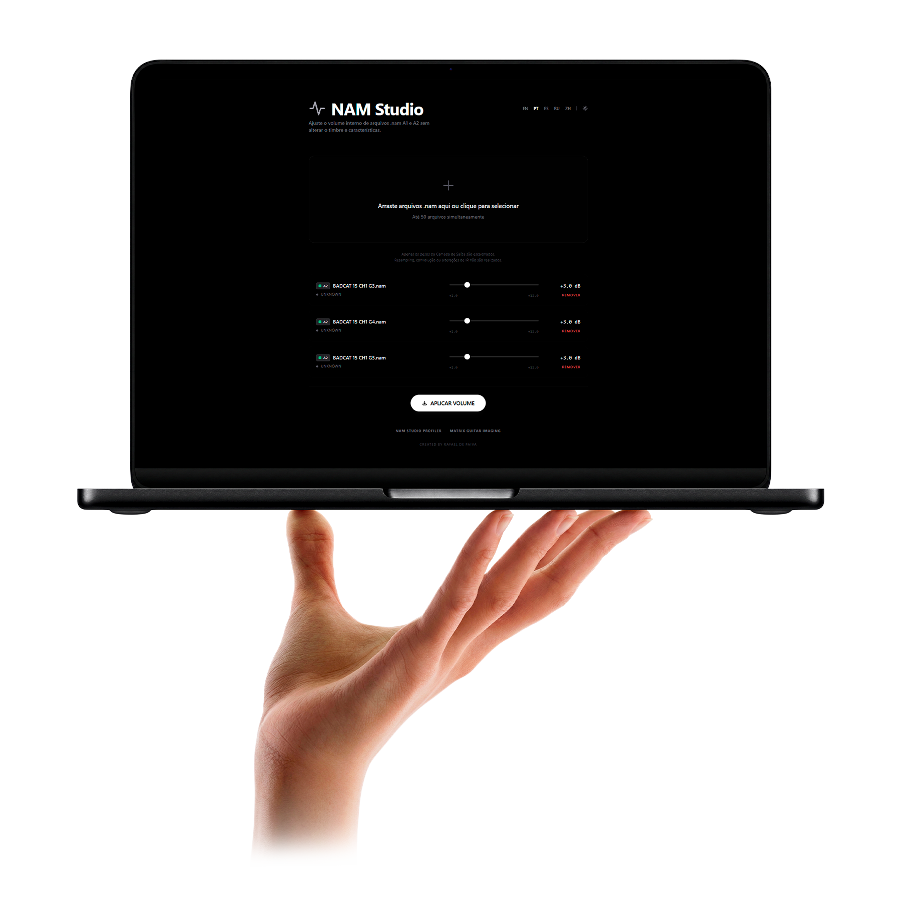 NAM Studio App